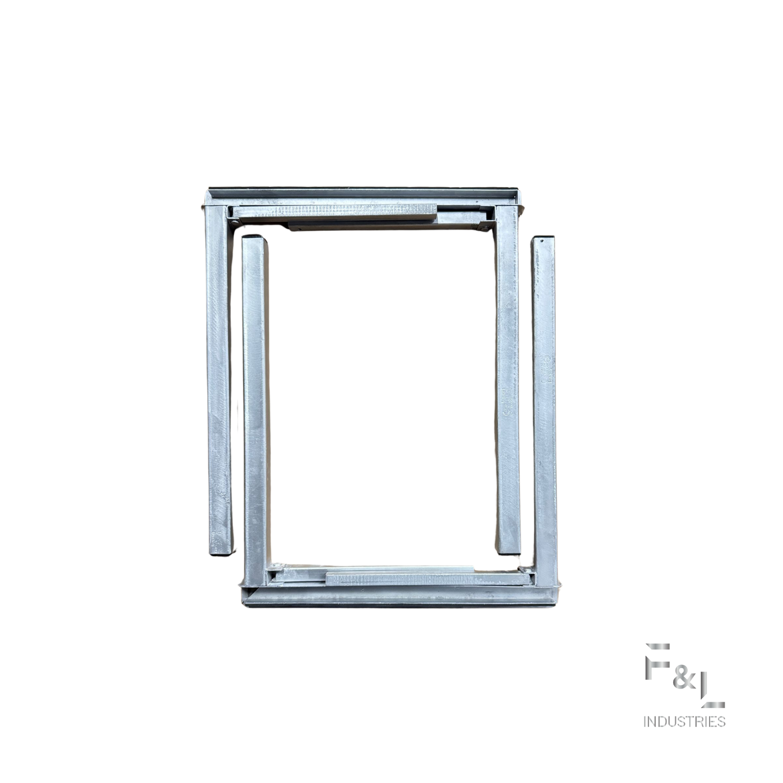F&L Heavy-Duty Foldable Air Handler Stand – Rust-Resistant Metal Frame for Durable HVAC Support, Compact and Portable Design, Easy to Assemble, Ideal for Stable Equipment Positioning