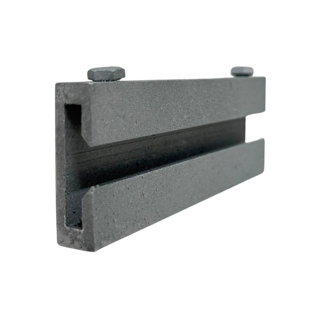 F&L Aluminum 6" I-Beam Connector | Miami-Dade & Florida Building Code Approved | Heavy-Duty HVAC Support Bracket | Includes (1) Connector & (2) Hex Bolts