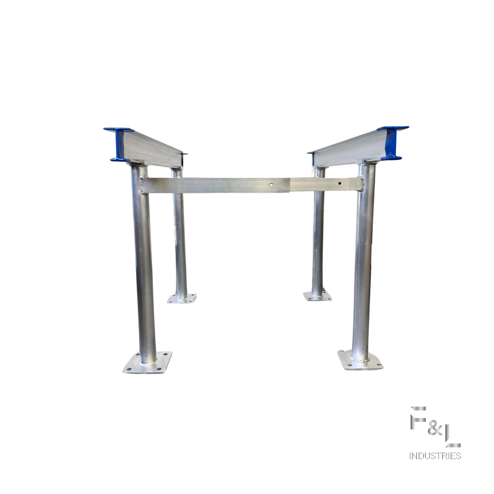 F&L Rubber I-Beam End Cap Set — Industrial Heavy-Duty Beam End Protector Covers — Weatherproof, Shock-Absorbing, Long-Lasting Safety Solution for Construction & Warehouse Use