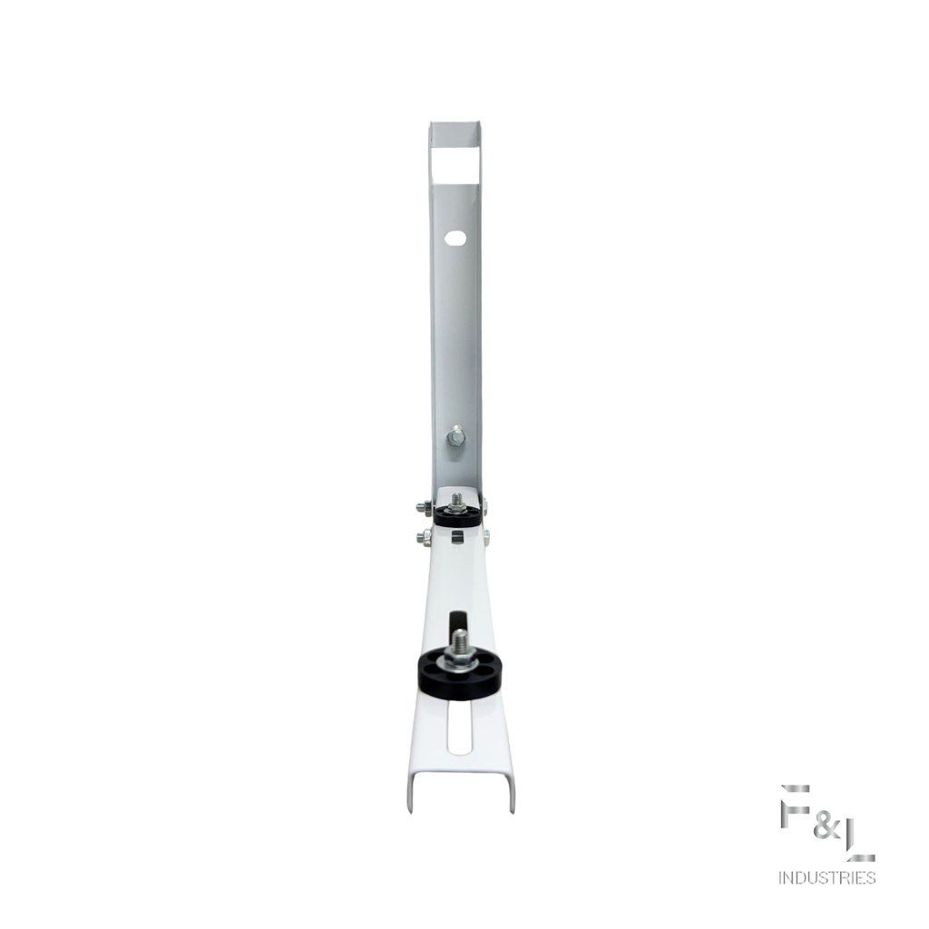 F&L Mini Split Wall Mount Bracket, Heavy Duty Outdoor AC Mount for Ductless Air Conditioner & Heat Pump, Galvanized Steel, Rust Resistant,
