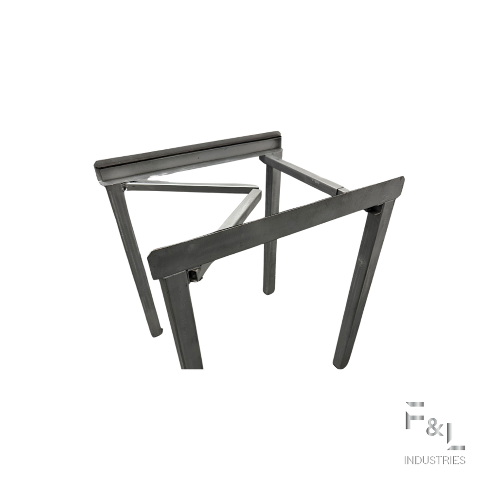 F&L Heavy-Duty Foldable Air Handler Stand – Rust-Resistant Metal Frame for Durable HVAC Support, Compact and Portable Design, Easy to Assemble, Ideal for Stable Equipment Positioning