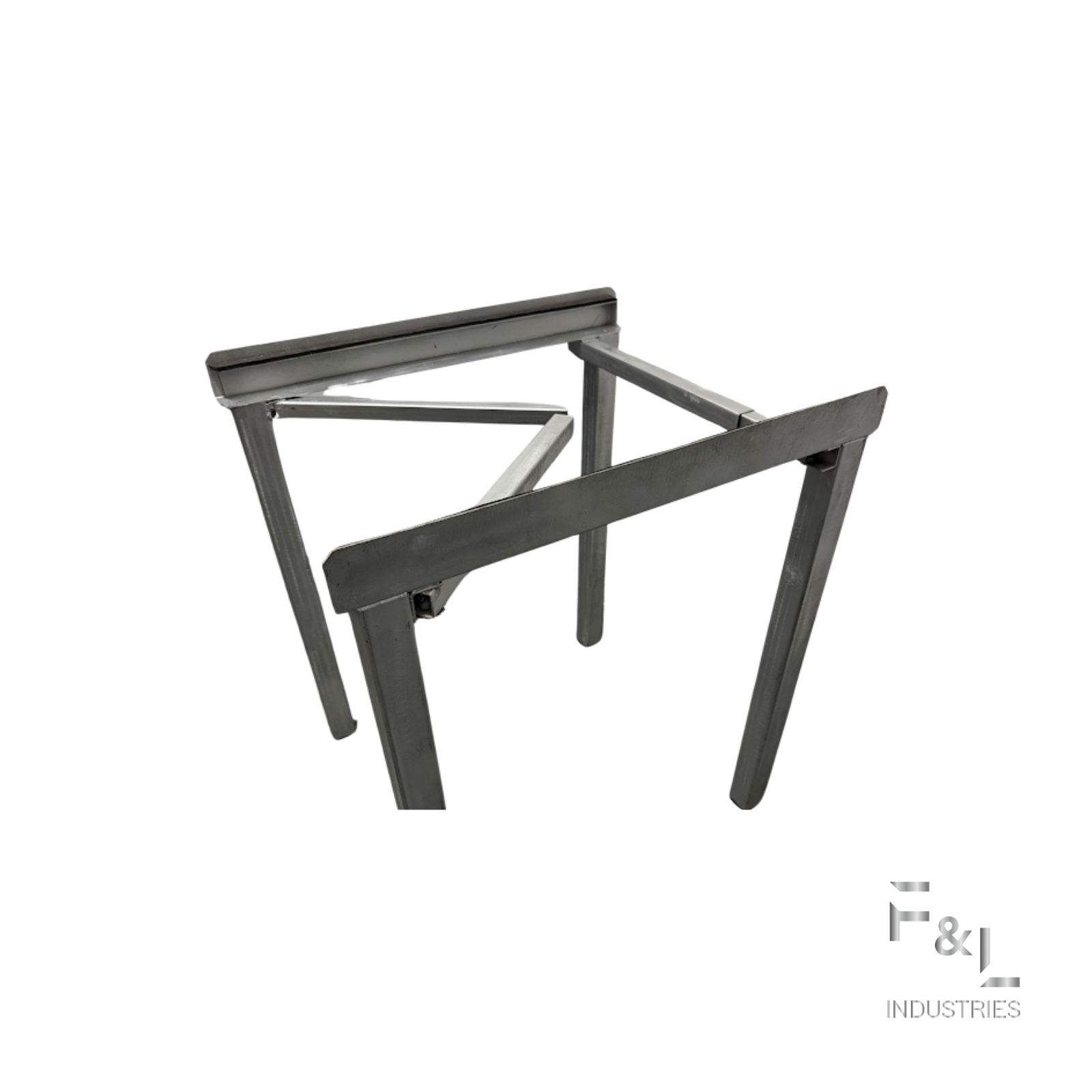 F&L Heavy-Duty Foldable Air Handler Stand – Rust-Resistant Metal Frame for Durable HVAC Support, Compact and Portable Design, Easy to Assemble, Ideal for Stable Equipment Positioning