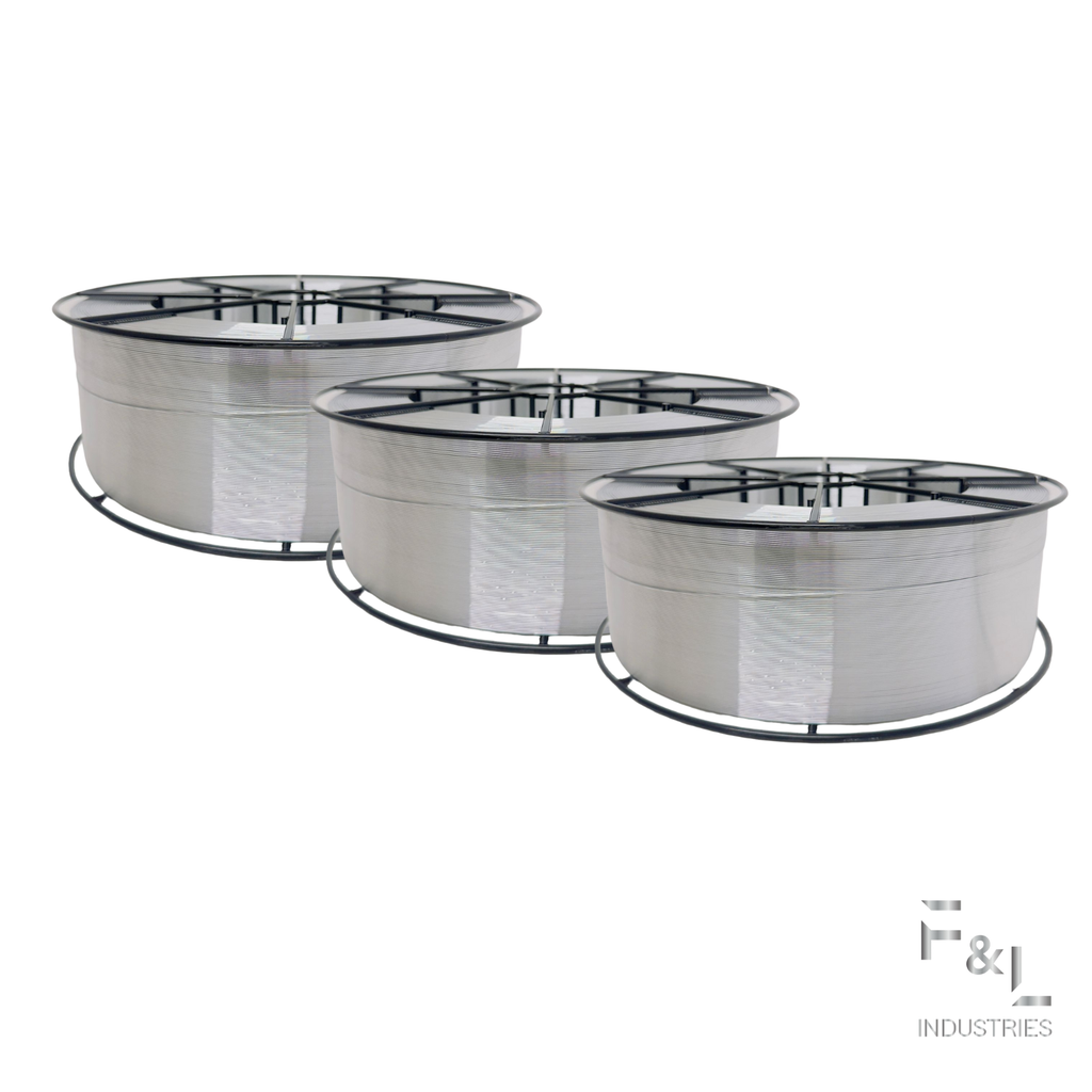 F&L ER4943 .035 Aluminum MIG Welding Wire – 16 lb Aluminum Wire Basket – High-Strength Spool wire, Low-Shrinkage for Automotive and Industrial Alloy Projects