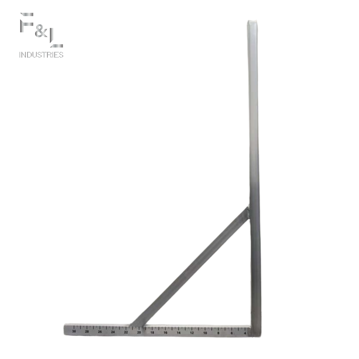 F&L Heavy-Duty Aluminum Square Duct Tool – Precision 90° Angle Cutting Guide for HVAC & Sheet Metal – Durable, Corrosion-Resistant & Perfect for Straight Cuts