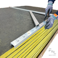 F&L Heavy-Duty Aluminum Square Duct Tool – Precision 90° Angle Cutting Guide for HVAC & Sheet Metal – Durable, Corrosion-Resistant & Perfect for Straight Cuts
