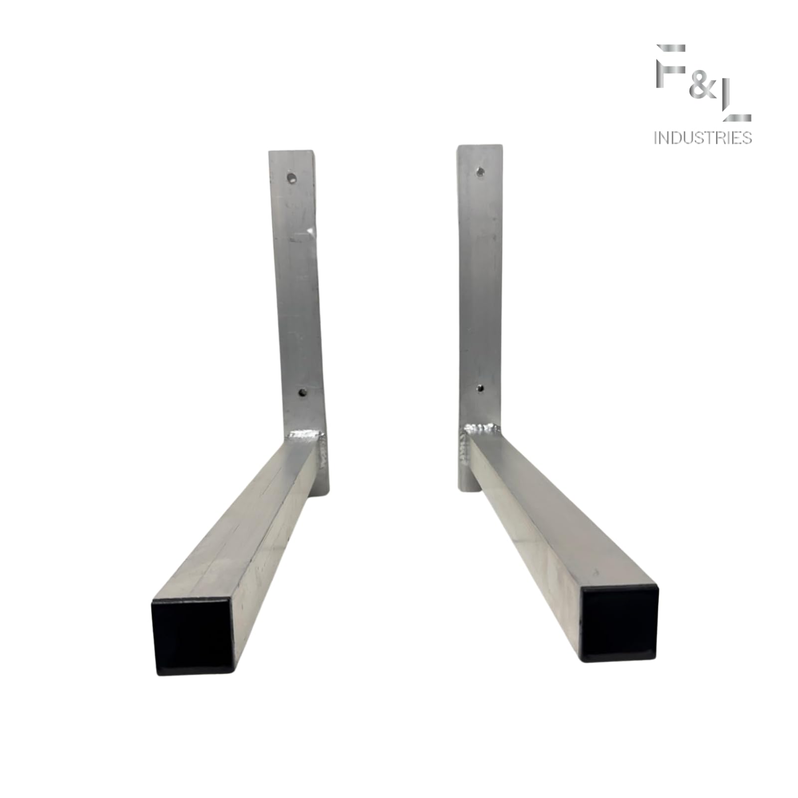 F&L Mini Split Wall Mount Bracket—Rust-Resistant Aluminum AC Support for Ductless Heat Pump Systems