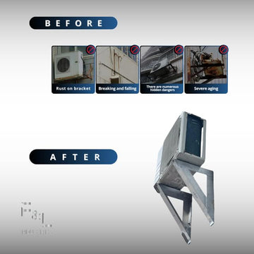 Aluminum Wall Brackets — Heavy-Duty