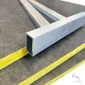 F&L Heavy-Duty Aluminum Square Duct Angle Cutting Guide – Precision 15° & 22.5° Tool for HVAC Ductwork, Sheet Metal & Duct Board – Corrosion-Resistant, Durable, Easy-to-Use Airflow Control Accessory