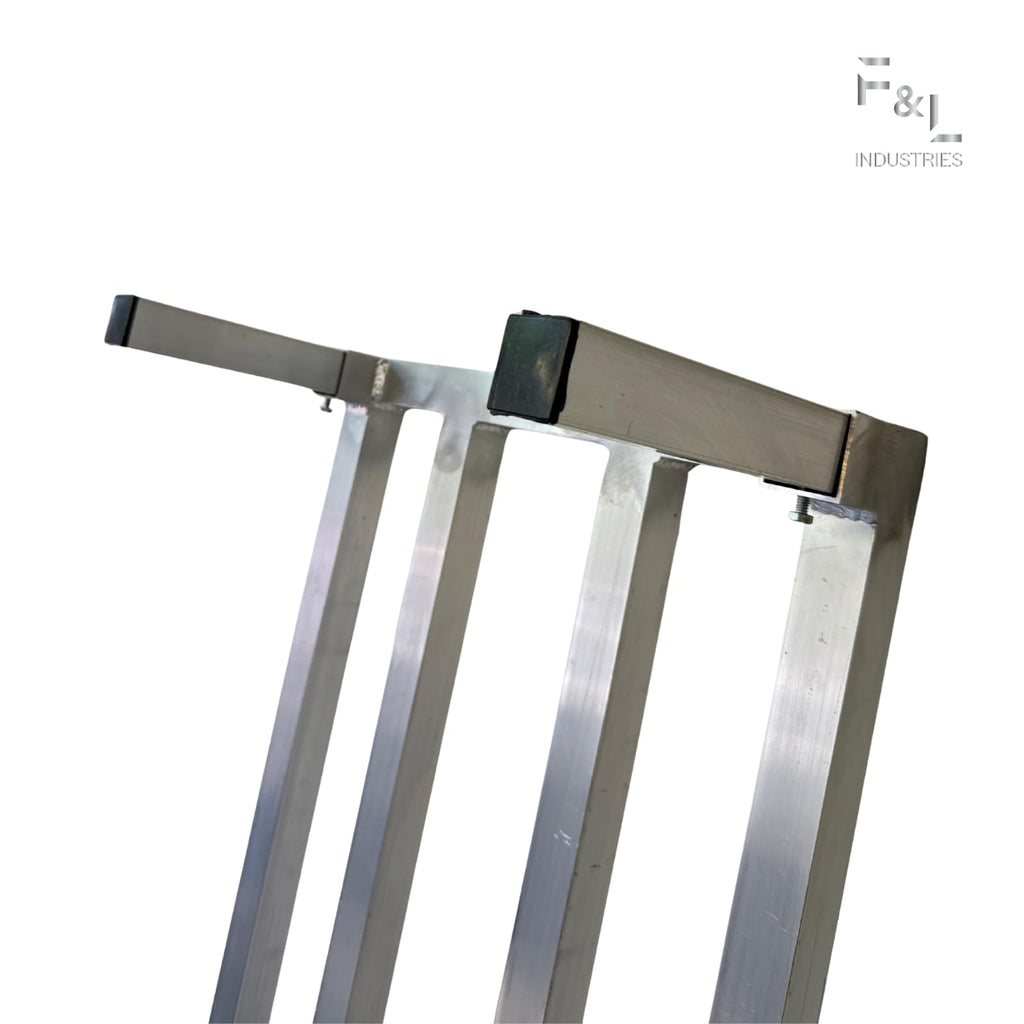 F&L Heavy-Duty Aluminum Dunnage Rack – 1850 lb Capacity, All-Welded Aluminum Storage Platform Designed for Warehouses, Restaurants, Retail Backrooms, and Industrial Use