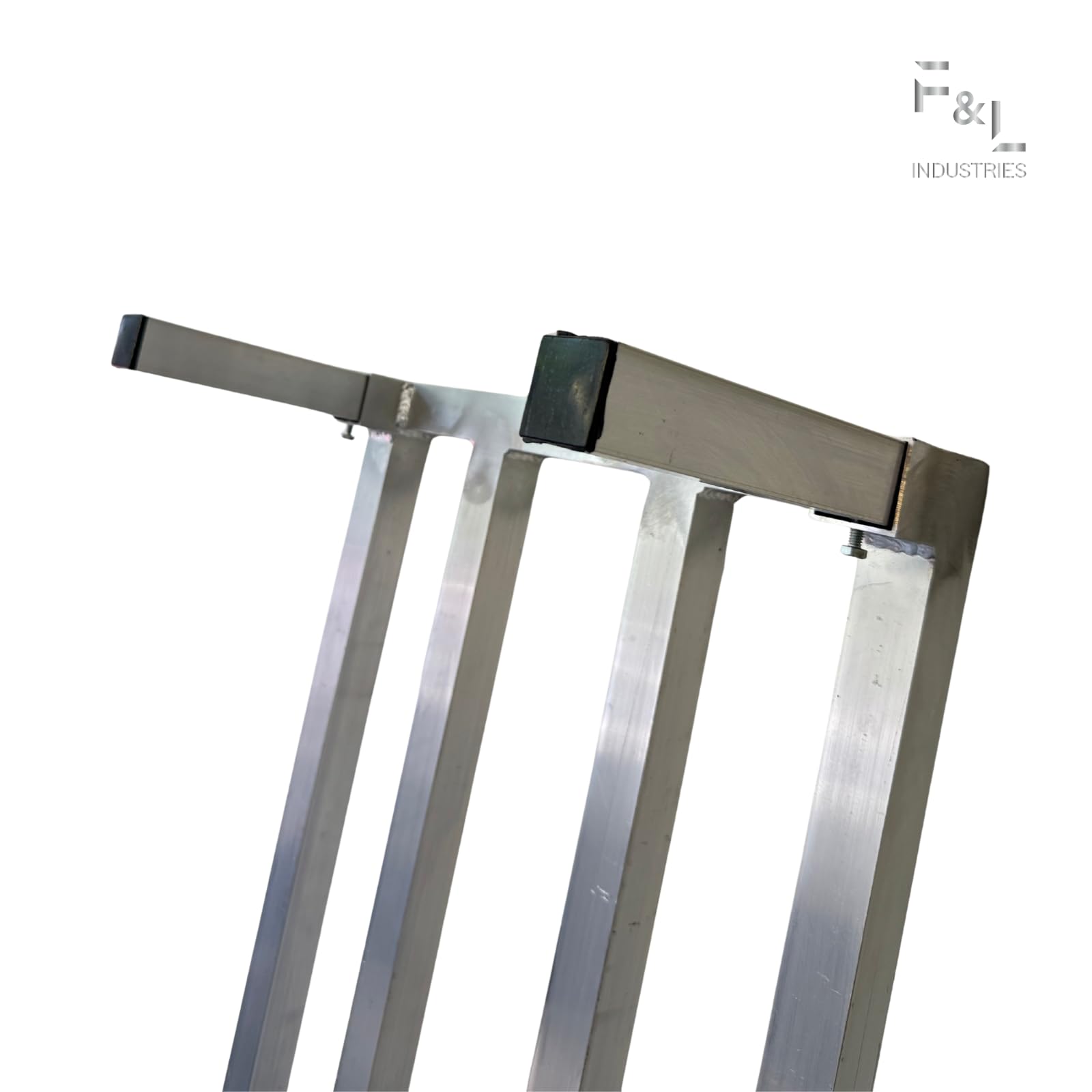 F&L Heavy-Duty Aluminum Dunnage Rack – 1850 lb Capacity, All-Welded Aluminum Storage Platform Designed for Warehouses, Restaurants, Retail Backrooms, and Industrial Use