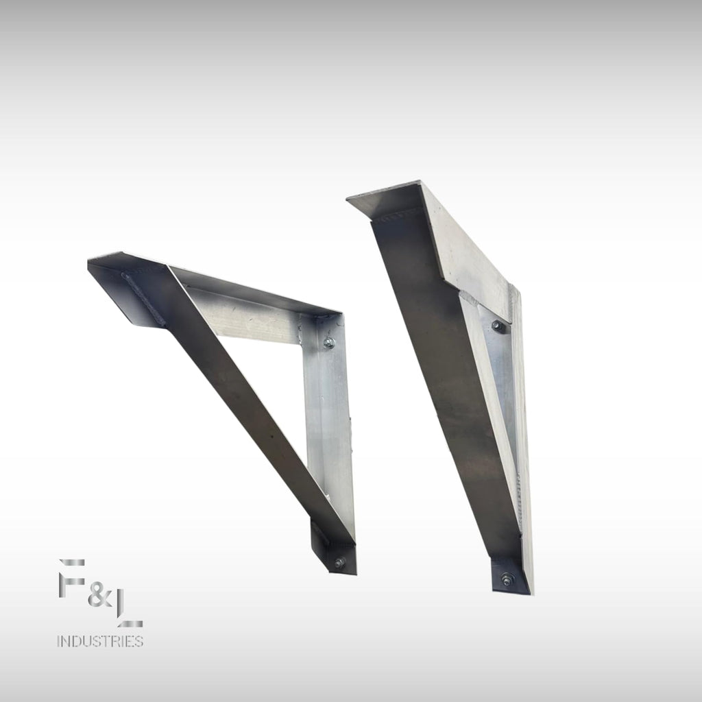 Aluminum Wall Brackets — Heavy-Duty