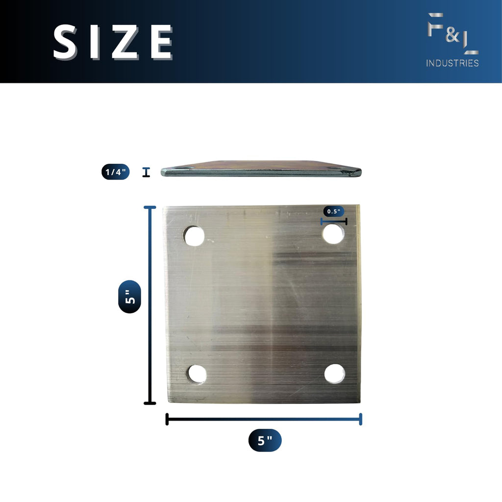 Aluminum Base Plate — 6061-T6