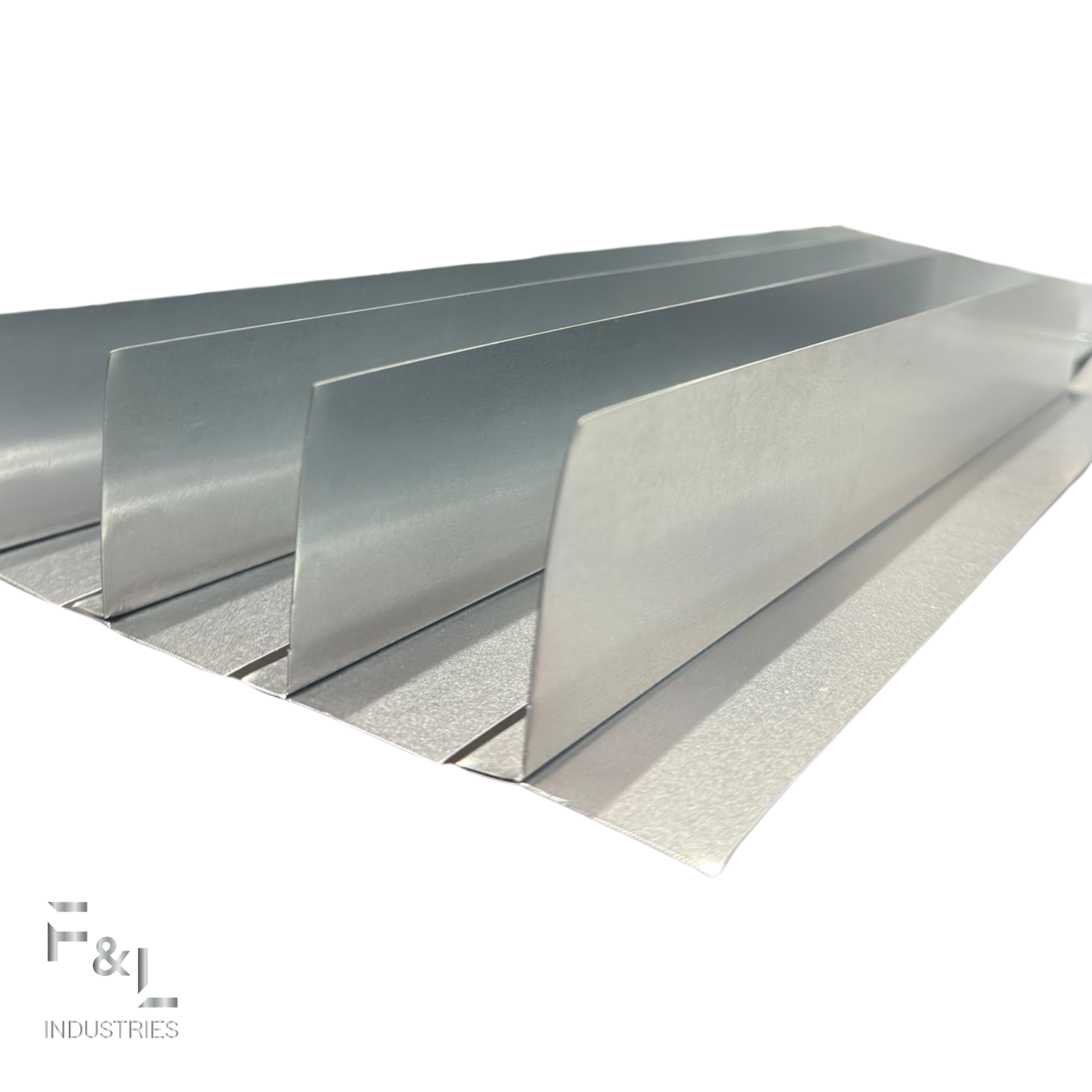 F&L Can Stock for Slot Boot Fabrication – Galvanized Sheet Metal for Custom Linear Slot Diffuser Register Box – HVAC Duct Fitting Material, Rust-Resistant Plaster Round
