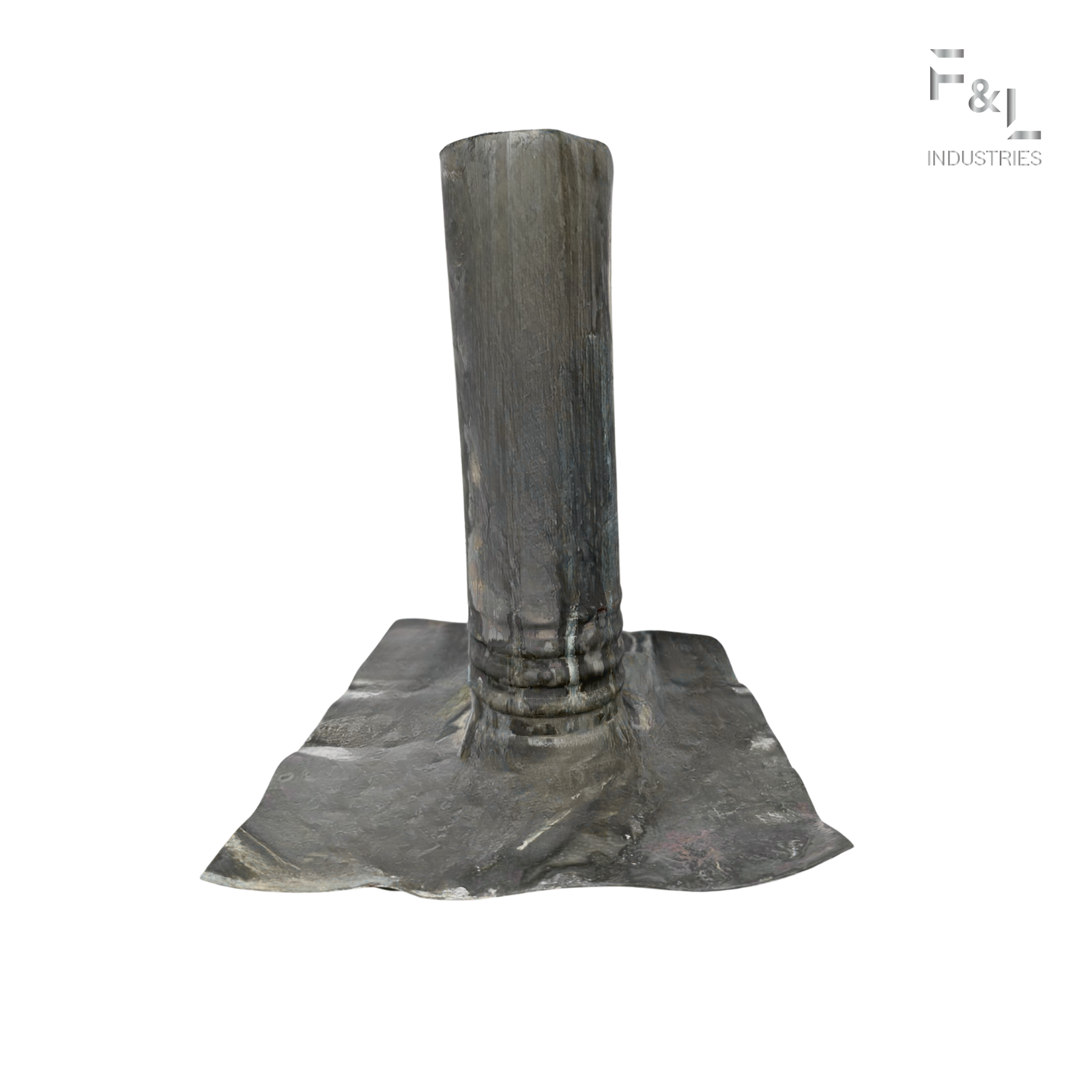 F&L 2.5" Lead Flashing Boot for Roof Pipe Penetrations – Flexible Weatherproof Seal for Pipes – Leak-Proof Lead Roof Flashing for Waterproofing Roof Openings