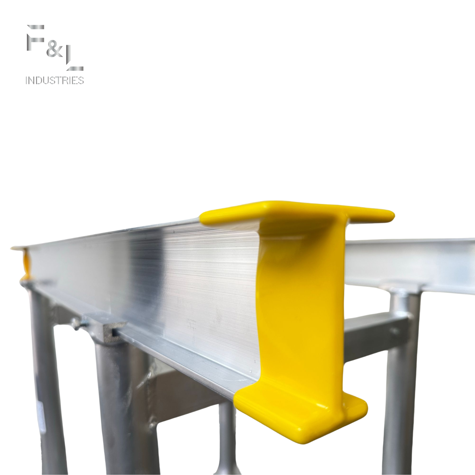 F&L Aluminum I-Beam – 6061 Alloy, Structural Support Rail for A/C Stand Legs