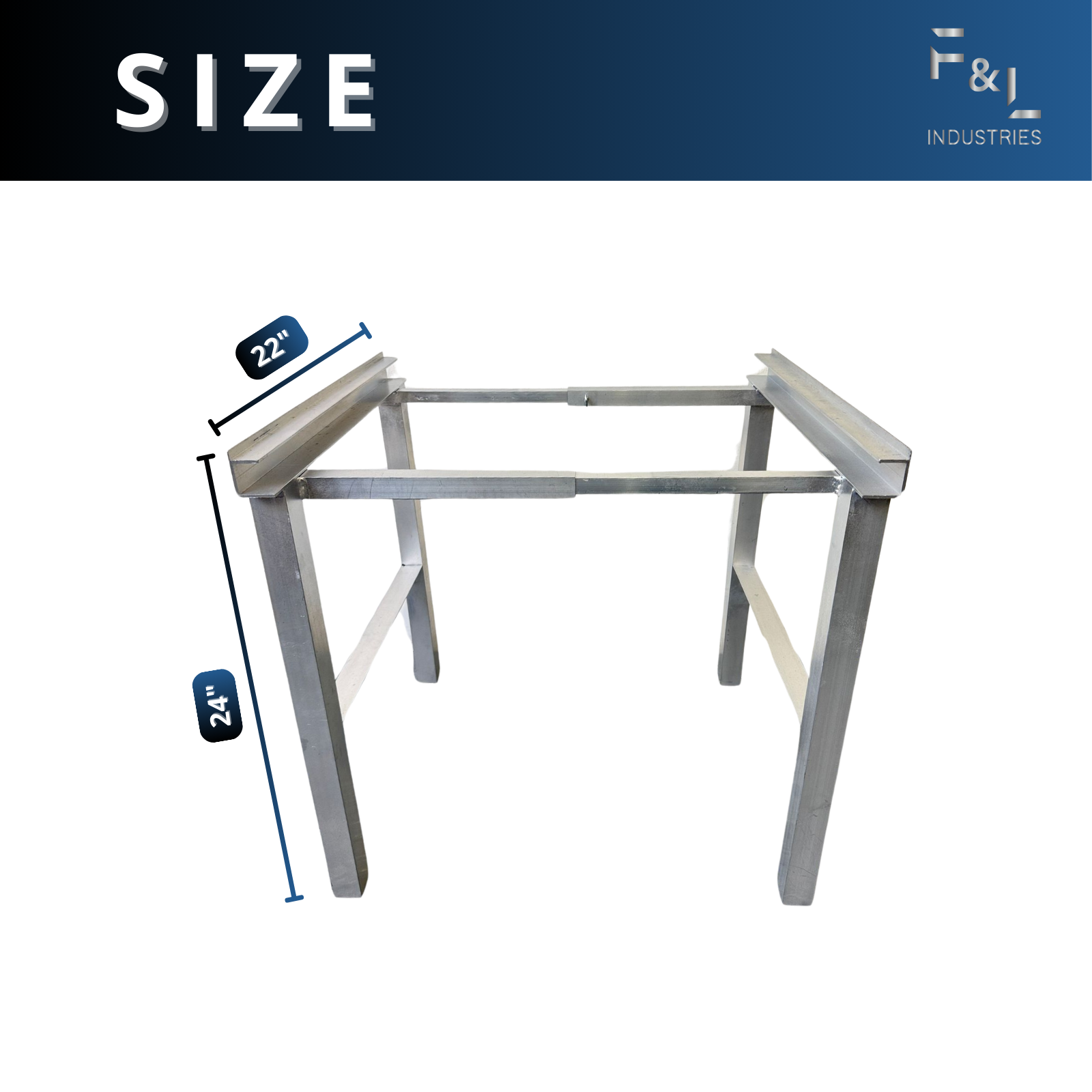 Heavy-Duty Air Handler Stand