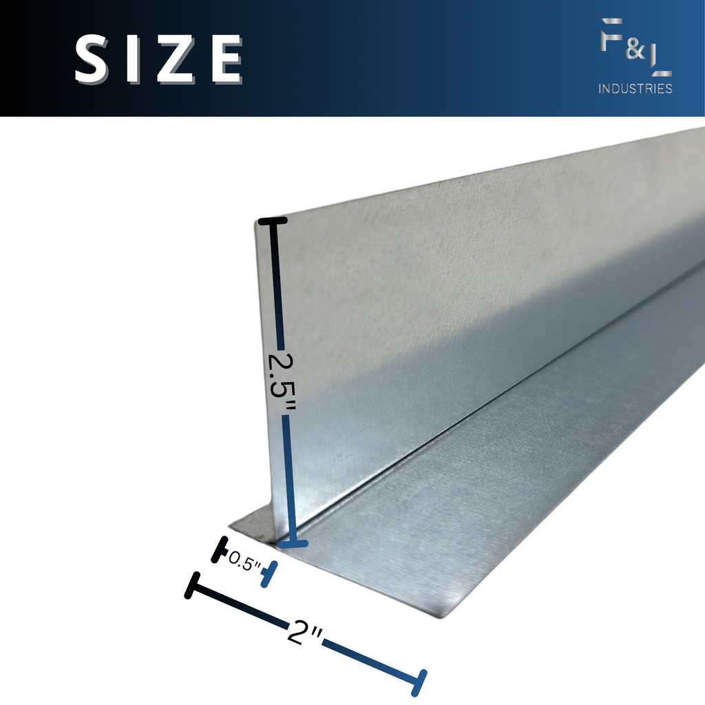 F&L Can Stock for Slot Boot Fabrication – Galvanized Sheet Metal for Custom Linear Slot Diffuser Register Box – HVAC Duct Fitting Material, Rust-Resistant Plaster Round